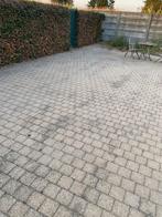120 m2 klinkers gratis af te halen., Tuin en Terras, Tegels en Klinkers, Ophalen, Gebruikt, 10 m² of meer, Klinkers