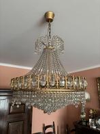 Kristallen luster dia 58cm, Antiek en Kunst, Ophalen