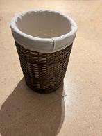 Panier (à linge) en osier avec doublure en tissu, Enlèvement, Comme neuf, Panier