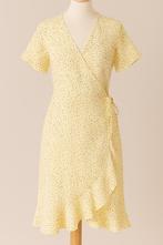 Vero Moda - korte wikkeljurk - maat S, Verzenden, Vero Moda, Geel, Nieuw
