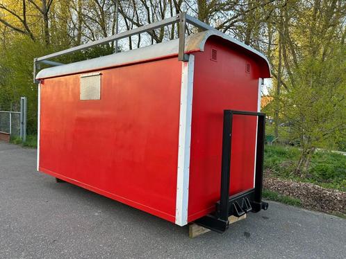 Sanitairunit/toiletunit/toilet unit op slede 400x200CM, Zakelijke goederen, Overige Zakelijke goederen, Ophalen