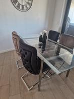 Table et 4 chaises, Ophalen, Zo goed als nieuw