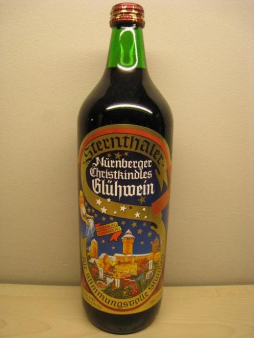 Fles Gluhwein, Sternthaler, 1 liter, 8,5% alcohol., Verzamelen, Wijnen, Rode wijn, Ophalen of Verzenden