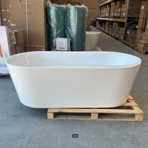 OP=OP Design ligbad glans wit nieuw 180x84x58 nr84, Huis en Inrichting, Woonaccessoires | Overige, Nieuw, Ophalen of Verzenden