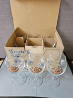 Set van 6 Léon bierglazen - Verrerie de la Senne - 26cl, Verzamelen, Glas en Drinkglazen, Ophalen of Verzenden, Zo goed als nieuw