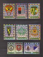 PANINI FOOT 95 en 96 - 17 insignes, Ophalen of Verzenden, Zo goed als nieuw, Poster, Plaatje of Sticker