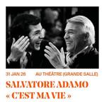 2 tickets voor Salvatore Adamo in het Namur Theater op 31 ja, Tickets en Kaartjes, Januari