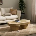Salontafel MADE, Huis en Inrichting, Tafels | Salontafels, Ophalen, Zo goed als nieuw, Ovaal