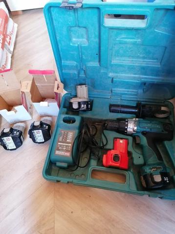 Makita schroefmachine, Ophalen, Gebruikt, Boor- en Schroefmachine