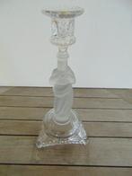 Antieke kandelaar Val Saint Lambert - 50s, Antiek en Kunst, Ophalen of Verzenden, Kristal