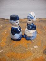 Set sel et poivre vintage en faïence de Delft, Enlèvement ou Envoi
