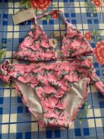Nieuwe roze bikini met panters - Maat 158 / 164, Kinderen en Baby's, Kinderkleding | Maat 158, Nieuw, Meisje, Ophalen of Verzenden