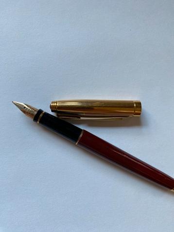 Gouden Parker vulpen, Enlèvement, Comme neuf, Stylo, Parker