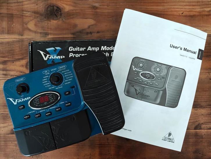 Behringer X V-AMP gitaar multi-effect & amp modeler, Muziek en Instrumenten, Effecten, Gebruikt, Multi-effect, Ophalen of Verzenden