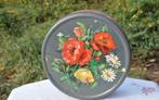 boite ronde en fer nature morte fleur des champs DBF, Ophalen of Verzenden, Gebruikt, Koek(jes), Overige merken