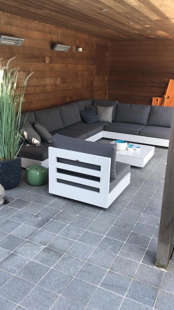 Loungeset bristol, Tuin en Terras, Tuinsets en Loungesets, Zo goed als nieuw, Loungeset, Ophalen