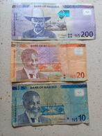 Bankbiljetten Namibië, Postzegels en Munten, Ophalen of Verzenden