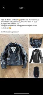 Dainese motorjas dames, Motoren, Kleding | Motorkleding, Ophalen, Dainese, Jas | leer, Dames