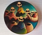 Decoratief bord uit Peru, Antiek en Kunst, Ophalen of Verzenden