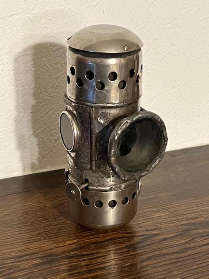 Summa olie-fietslamp, petroleum, Antiek en Kunst, Antiek | Overige Antiek, Ophalen