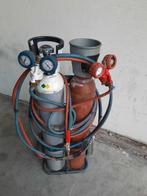 Autogeen lasset inclusief slangen en flessen, Doe-het-zelf en Bouw, Gereedschap | Lasapparaten, Ophalen, Gebruikt
