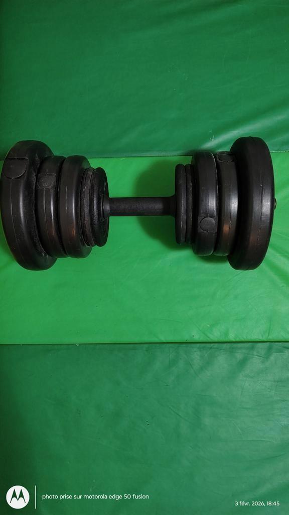 Haltère réglable Domyos – Poids multiples inclus, Sports & Fitness, Équipement de fitness, Haltère