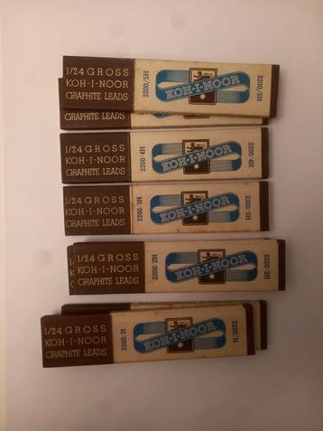 Vintage Koh-I-Noor Graphite Leads - Hardtmuth Czechislovakia beschikbaar voor biedingen