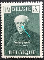 1949. G.Gezelle. 813-V. Stippen op gezicht., Postzegels en Munten, Postzegels | Europa | België, Kunst, Ophalen of Verzenden, Orginele gom