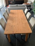Eettafel met 6 stoelen, Ophalen, Gebruikt