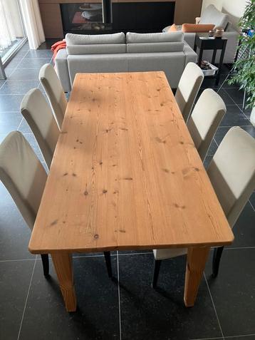 Eettafel met 6 stoelen beschikbaar voor biedingen