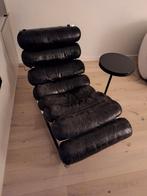 Vintage Lounge Chair, Huis en Inrichting, Ophalen, Gebruikt, Leer