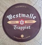 Westmalle Trappist bier grote oude dienblad plateau, Ophalen of Verzenden, Gebruikt, Overige typen, Overige merken