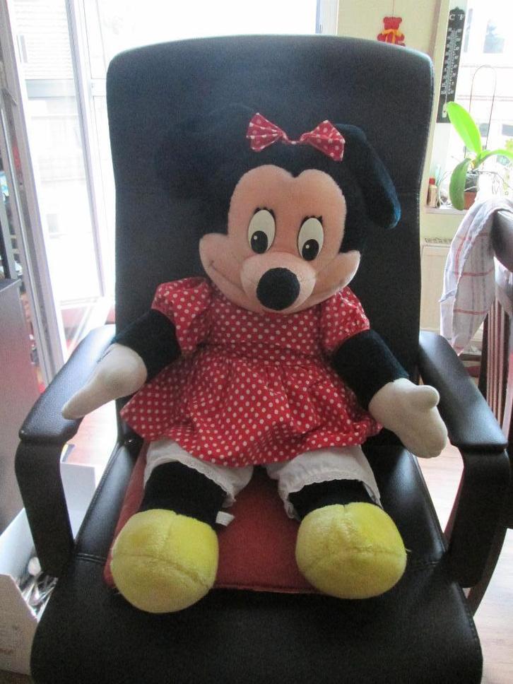 Mini Maus original Disney 70 cm liegend ca. 35- 40 Jahre alt, Kinderen en Baby's, Speelgoed | Knuffels en Pluche, Gebruikt, Overige typen