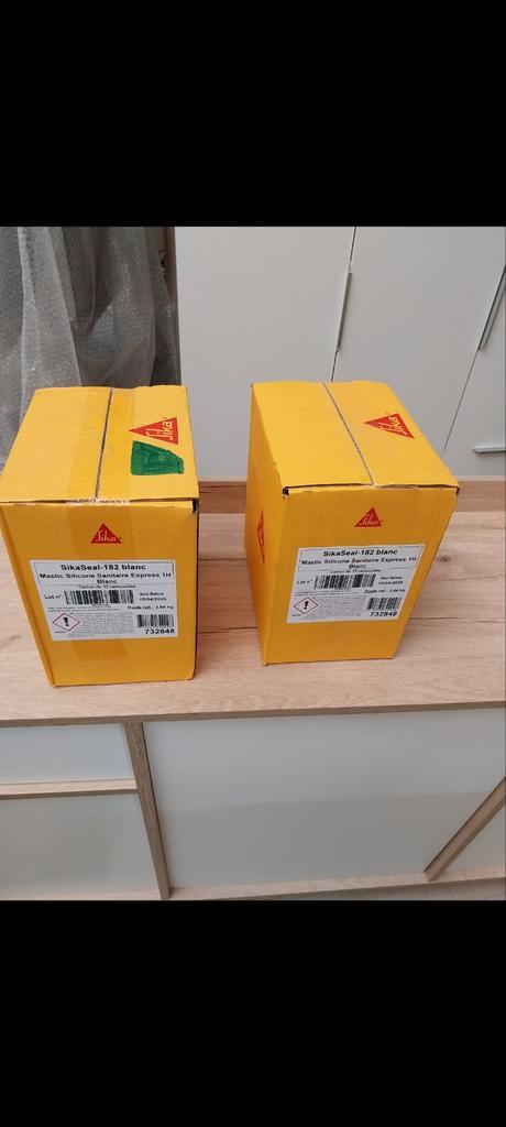 SIKASEAL witte siliconen slangenset, Doe-het-zelf en Bouw, IJzerwaren en Bevestigingsmiddelen, Ophalen of Verzenden