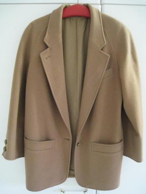 Damesvest, lichtbruin, 100% zuiver scheerwol, perfekte staat, Kleding | Dames, Truien en Vesten, Ophalen of Verzenden