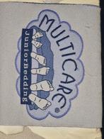 multicare matras blauw wit 120x60, Ophalen, Gebruikt, Minder dan 140 cm, Matras