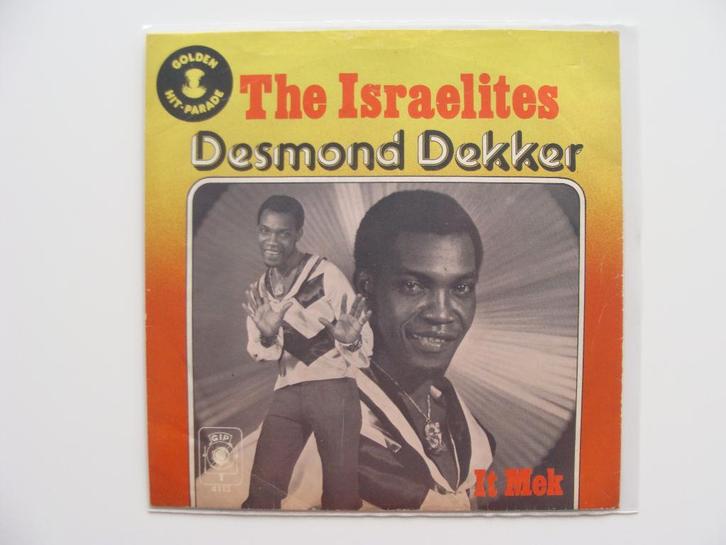 Desmond Dekker – The Israelites / It Mek (1979), CD & DVD, Vinyles Singles, Single, Rock et Metal, 7 pouces, Enlèvement ou Envoi