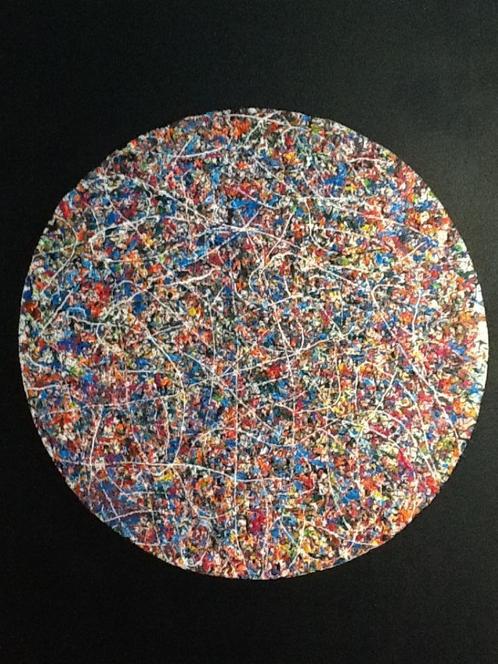 Schilderij: "Abstract Artwork". 80/60/4 cm., Antiek en Kunst, Kunst | Schilderijen | Abstract, Ophalen