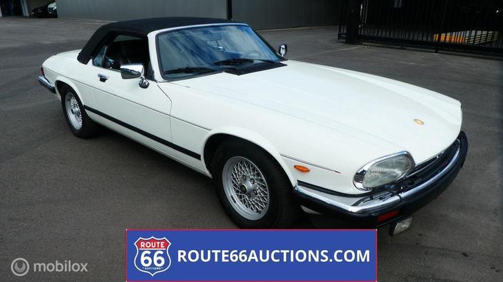 Jaguar XJS cabriolet | 1989 | Route 66 Auctions, Auto's, Oldtimers, Bedrijf, Te koop, Jaguar, Benzine, Overige carrosserie, Handgeschakeld