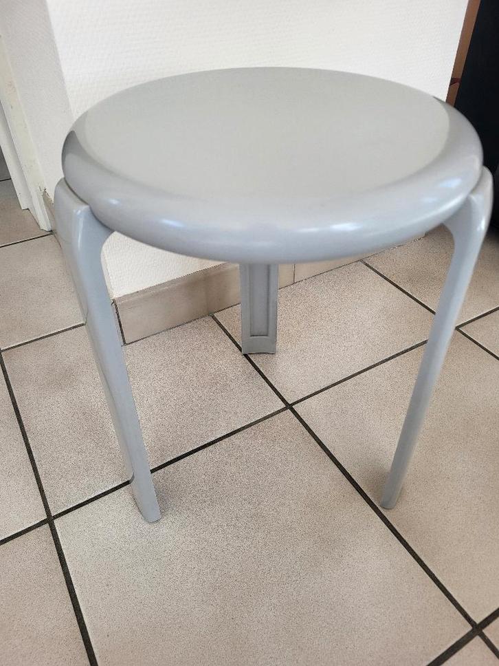 Vintage krukje metalplastica, Huis en Inrichting, Krukjes, Zo goed als nieuw, Ophalen of Verzenden