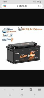 BLUETOOTH INTELLIGENT 12 V LIFEPO4 140 AH, Enlèvement ou Envoi, Neuf