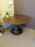 ronde tafel, Huis en Inrichting, Tafels | Eettafels, Ophalen, Rond, Zo goed als nieuw, Vier personen