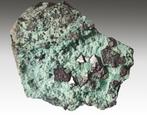 CUPRIET kristallen op CHRYSOCOLLA uit Katanga., Verzamelen, Mineralen en Fossielen, Ophalen of Verzenden, Mineraal
