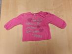 Roos T-shirt maat 80, Kinderen en Baby's, Babykleding | Maat 80, Zeeman, Meisje, Ophalen of Verzenden, Zo goed als nieuw