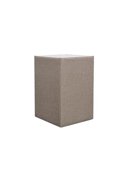 Bijzettafel/nachttafel Serta Forever  40x40x60 - NIEUW !!!, Huis en Inrichting, Slaapkamer | Nachtkastjes, Nieuw, Glas, Ophalen