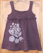 Haut violet foncé à fleurs – CKS – taille 4 ans, Enlèvement ou Envoi, Chemise ou À manches longues, Cks, Comme neuf