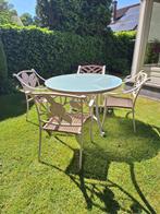 Tuintafel met stoelen, Ophalen, Gebruikt, Tuinset, Eettafel