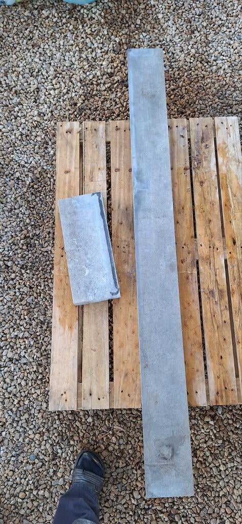 Dorpel + vensterbank blauwe steen, Ophalen