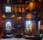 Keramiek Verlichte Kersthuisjes, Ophalen of Verzenden, Zo goed als nieuw