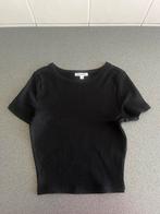 Zwart crop shirt Clockhouse - maat XS, Zwart, Nieuw, Ophalen of Verzenden, Korte mouw